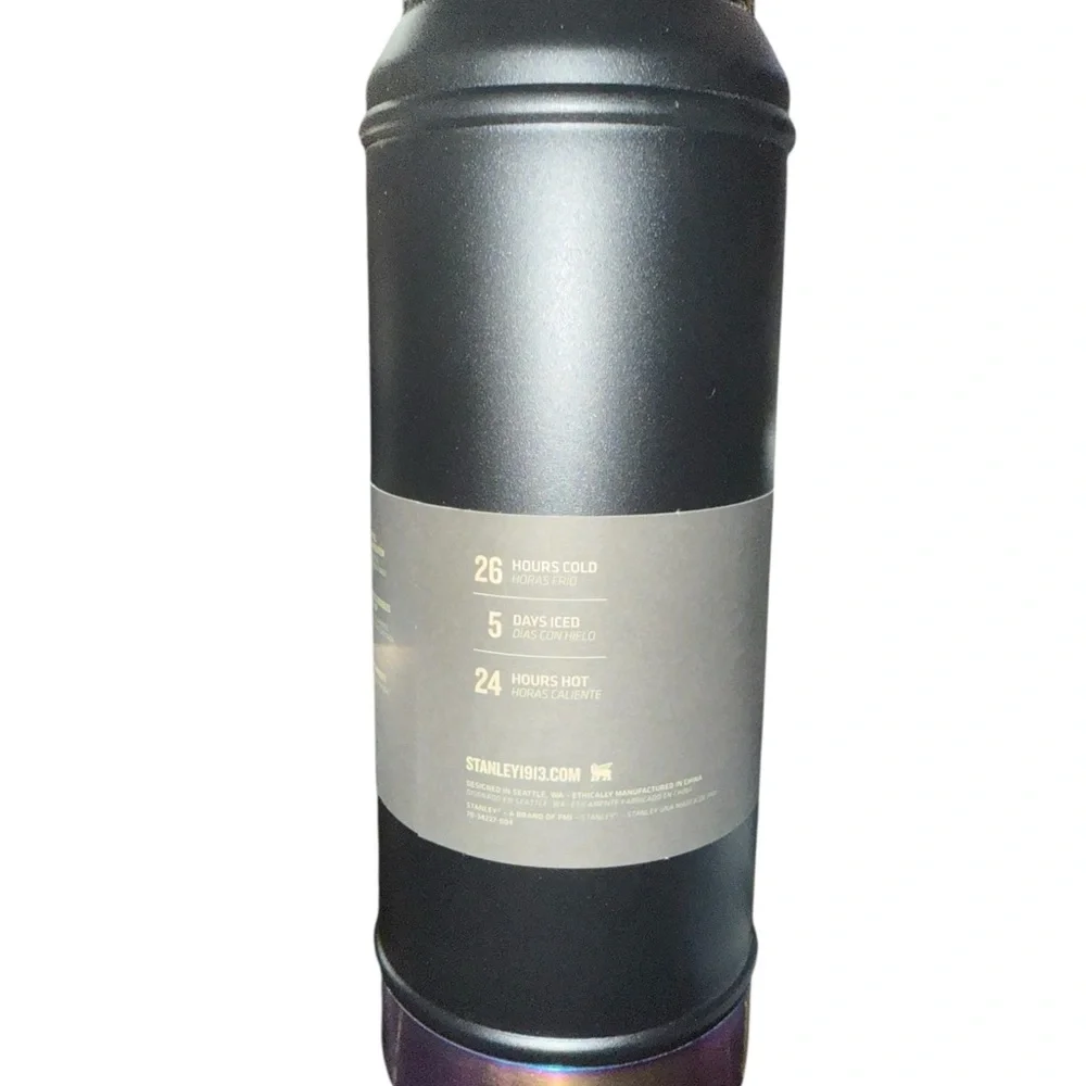 STANLEY Black Chroma Classic Bottle 1 QT NWT - Picture 8 of 11